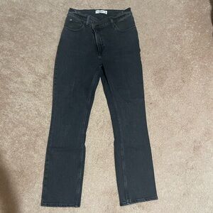 Abercrombie & Fitch 90s slim straight ultra high rise Jean size 27 XS